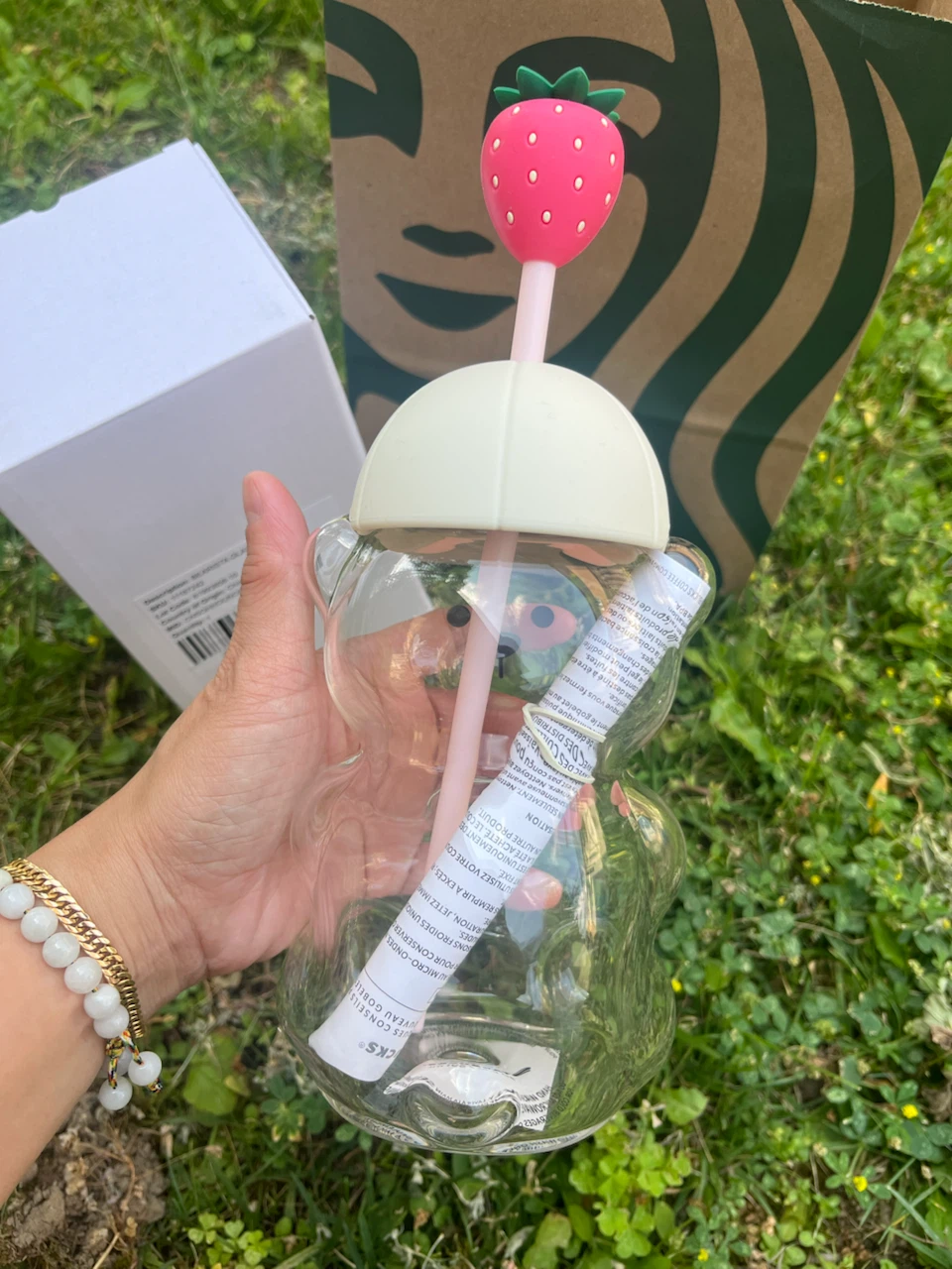 Starbucks Bearista Glass🍓 - photo 3