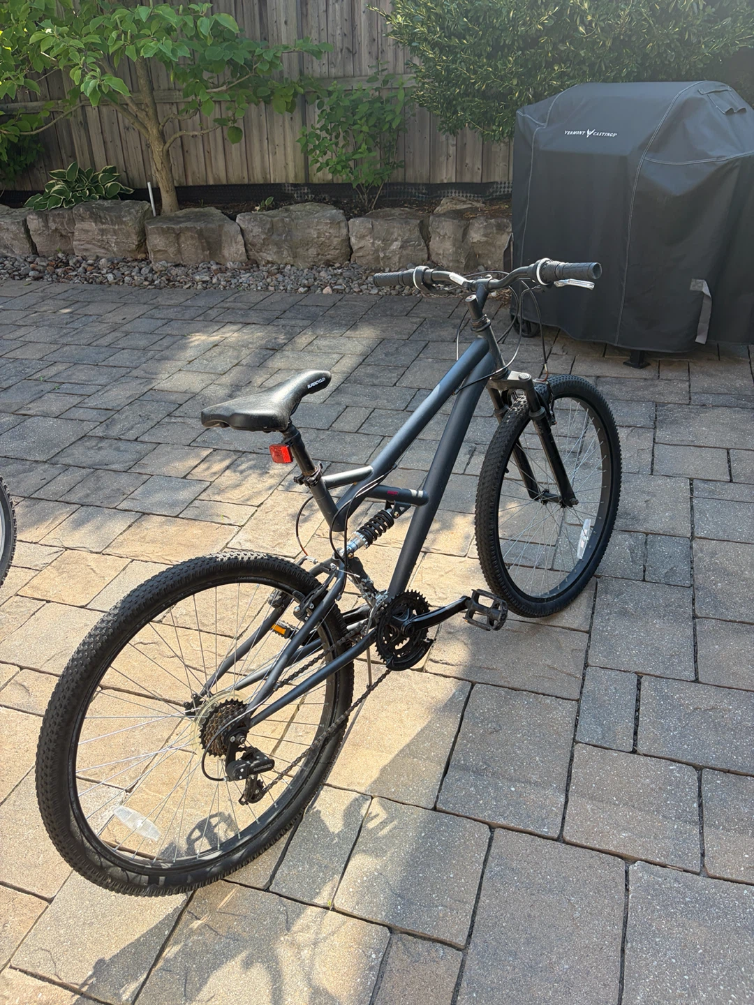 Grey Full Suspension Mountain Bike - photo 2