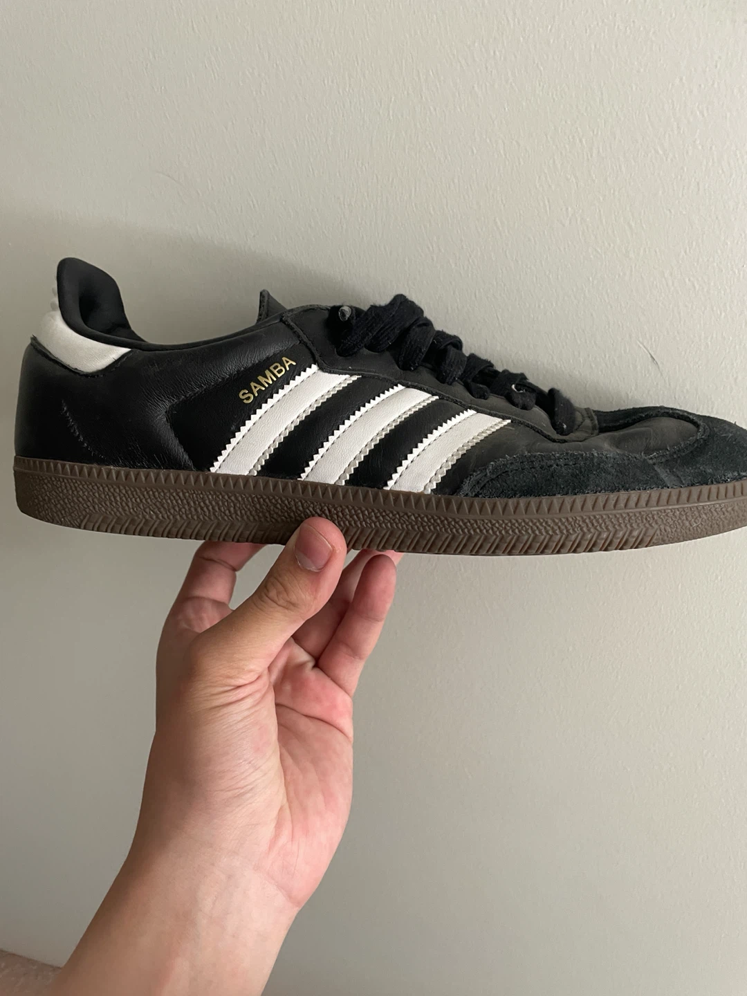 Size 8/5Adidas Samba Classic Shoes Black - photo 2