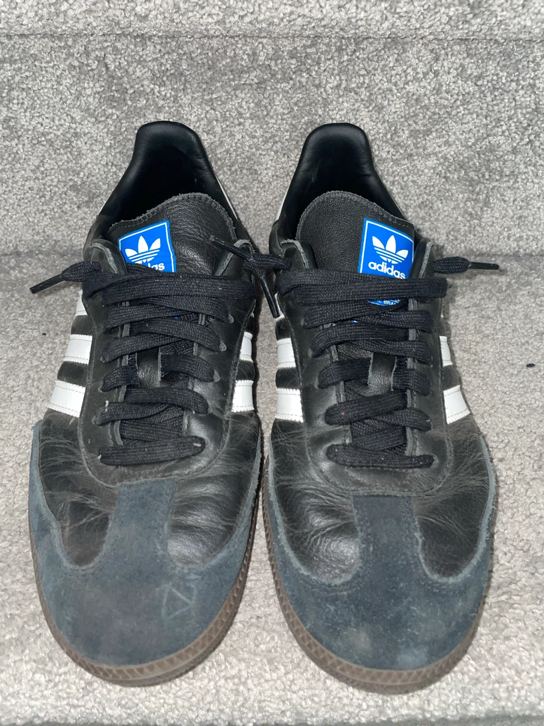 Size 8/5Adidas Samba Classic Shoes Black - photo 4