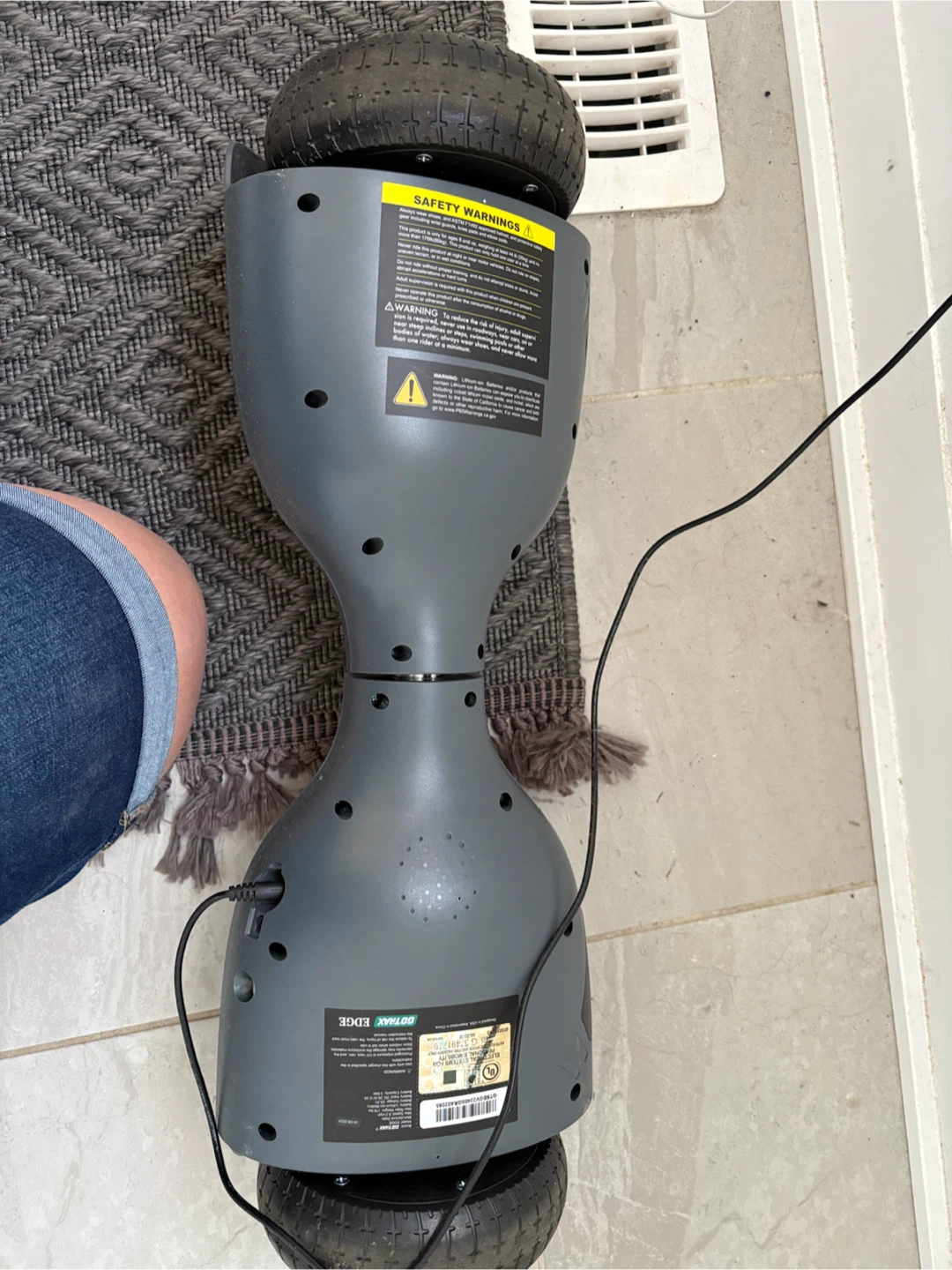 Gotrax Edge Hoverboard - Gray - photo 4