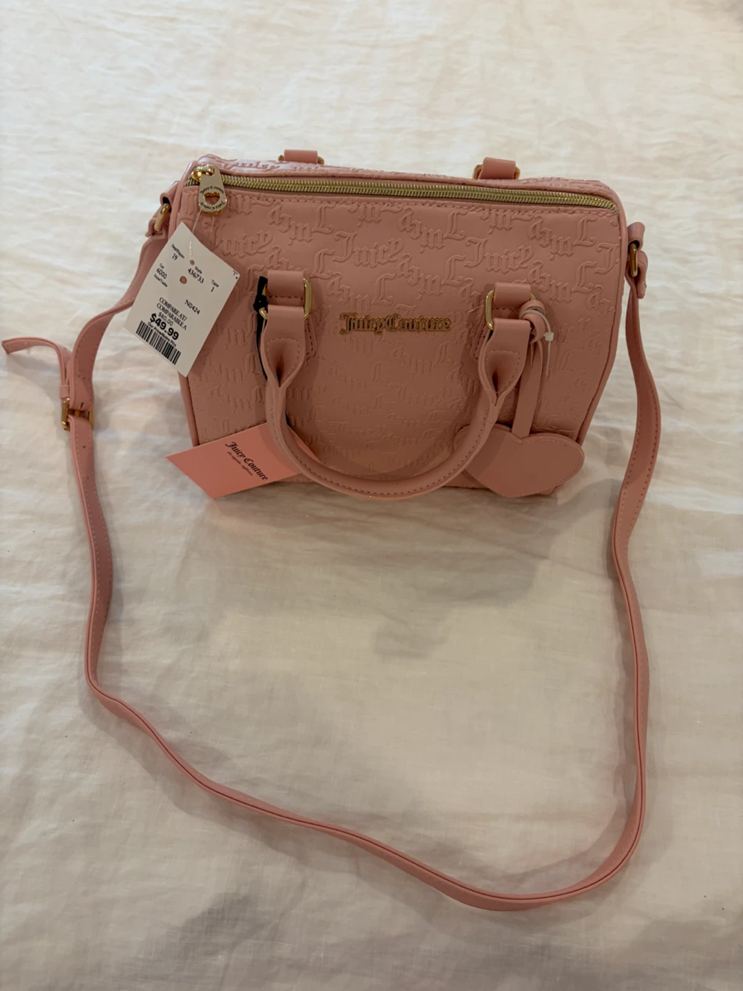 Juicy Couture Pink Barrel Bag NWT - photo 2
