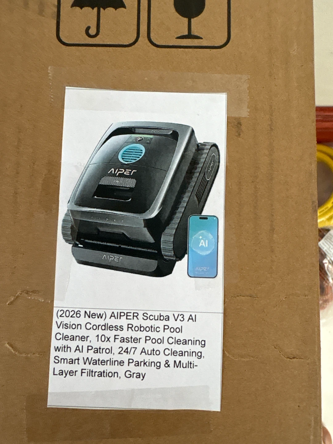 Aiper Scuba V3 AI Vision Cordless Robotic Pool Cleaner - photo 2