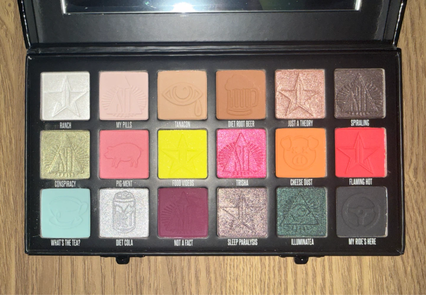 NEW Jeffrey Star Conspiracy & Cremated palettes - photo 2