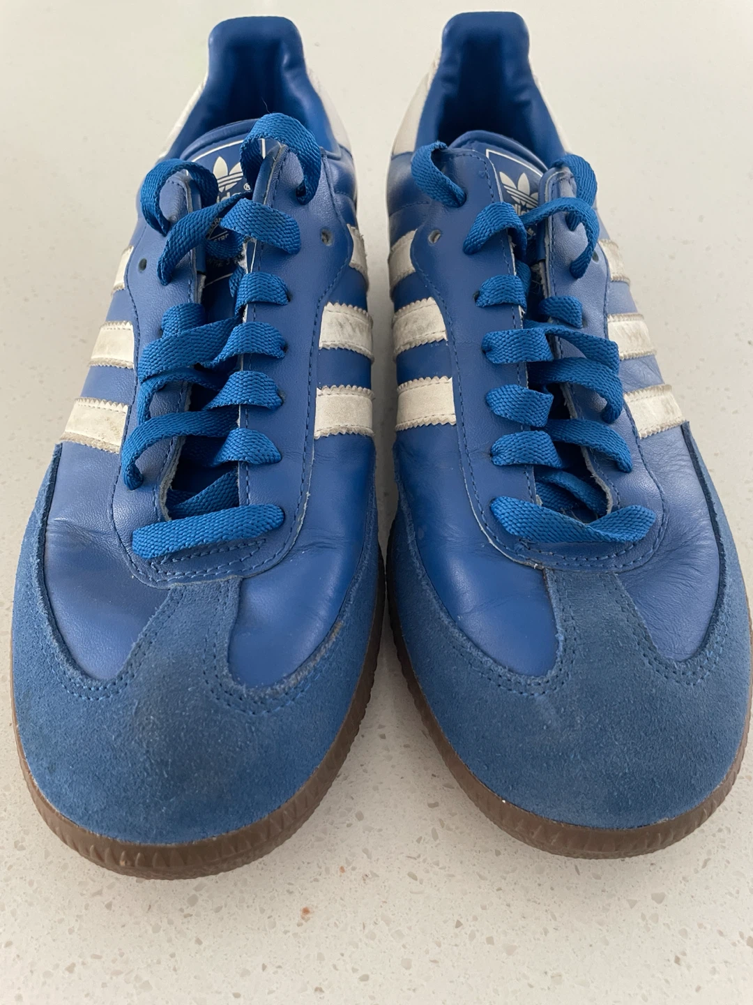 size 8/5 Adidas Samba Royal Blue Sneakers - photo 3