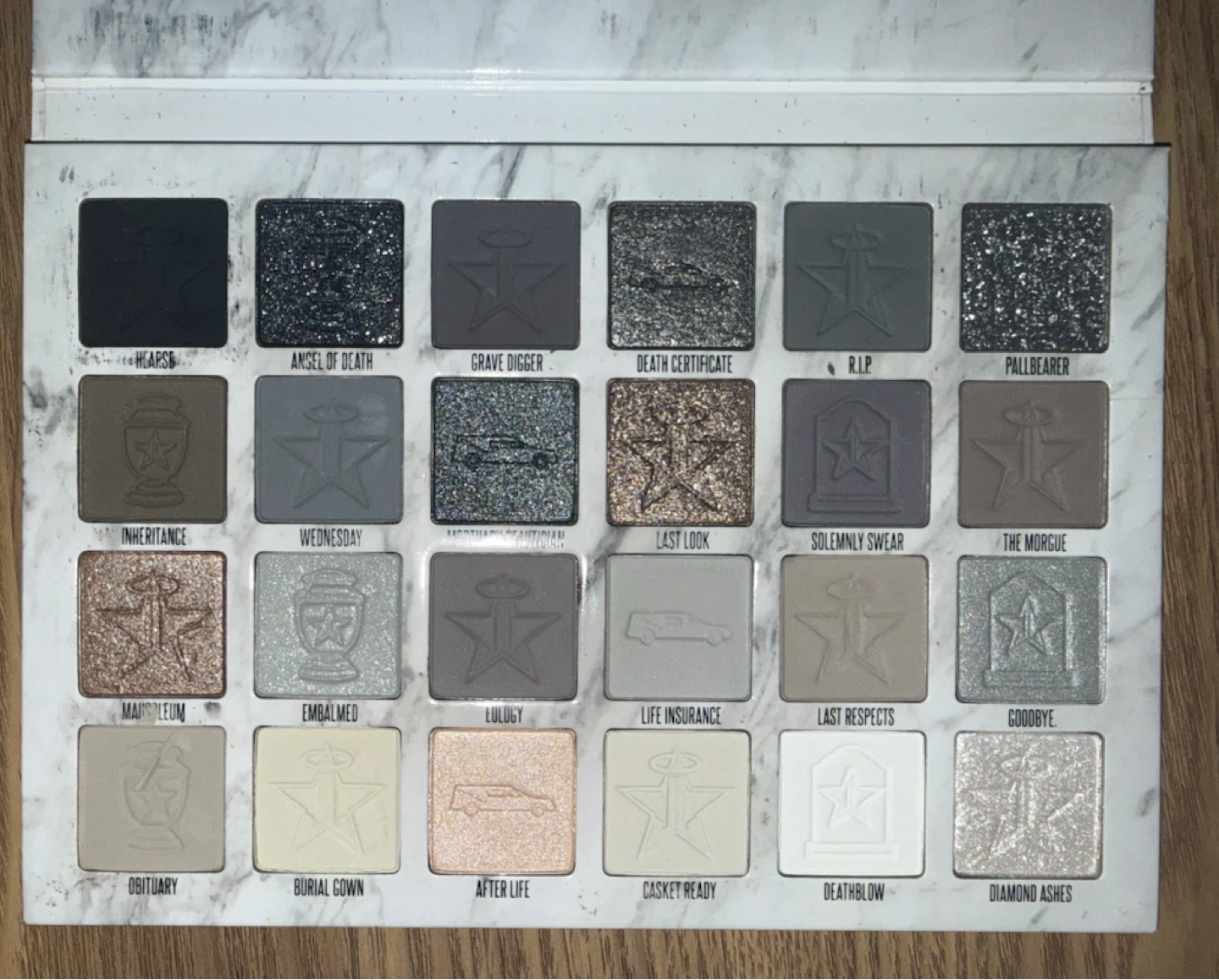 NEW Jeffrey Star Conspiracy & Cremated palettes - photo 3