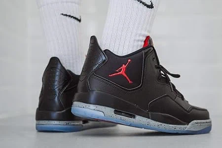 Jordan Mens Courtside 23 Black Gym RED
