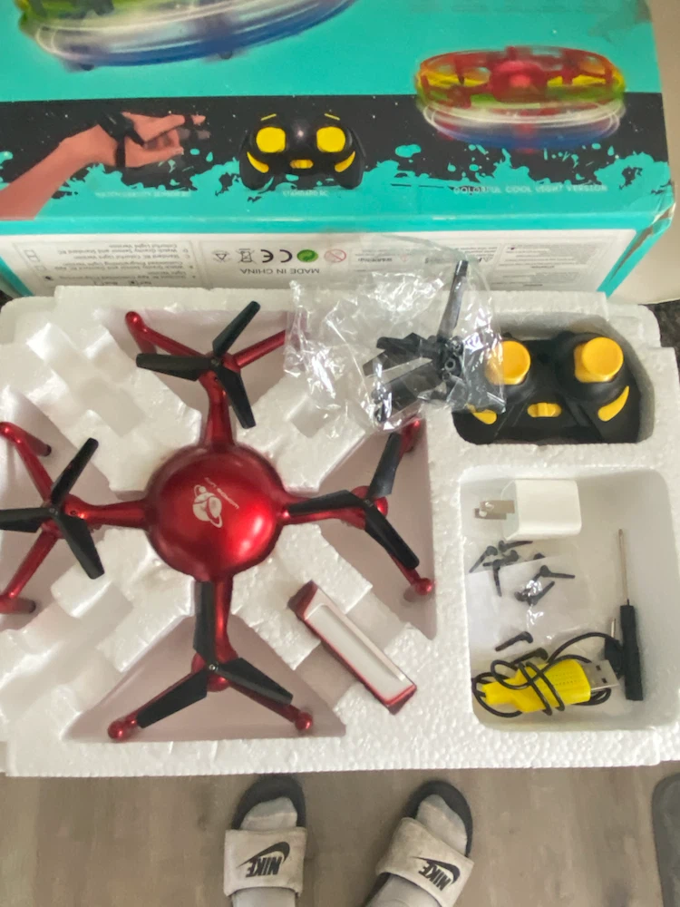 Color Sprite App Controlled Drone with Lights - photo 3