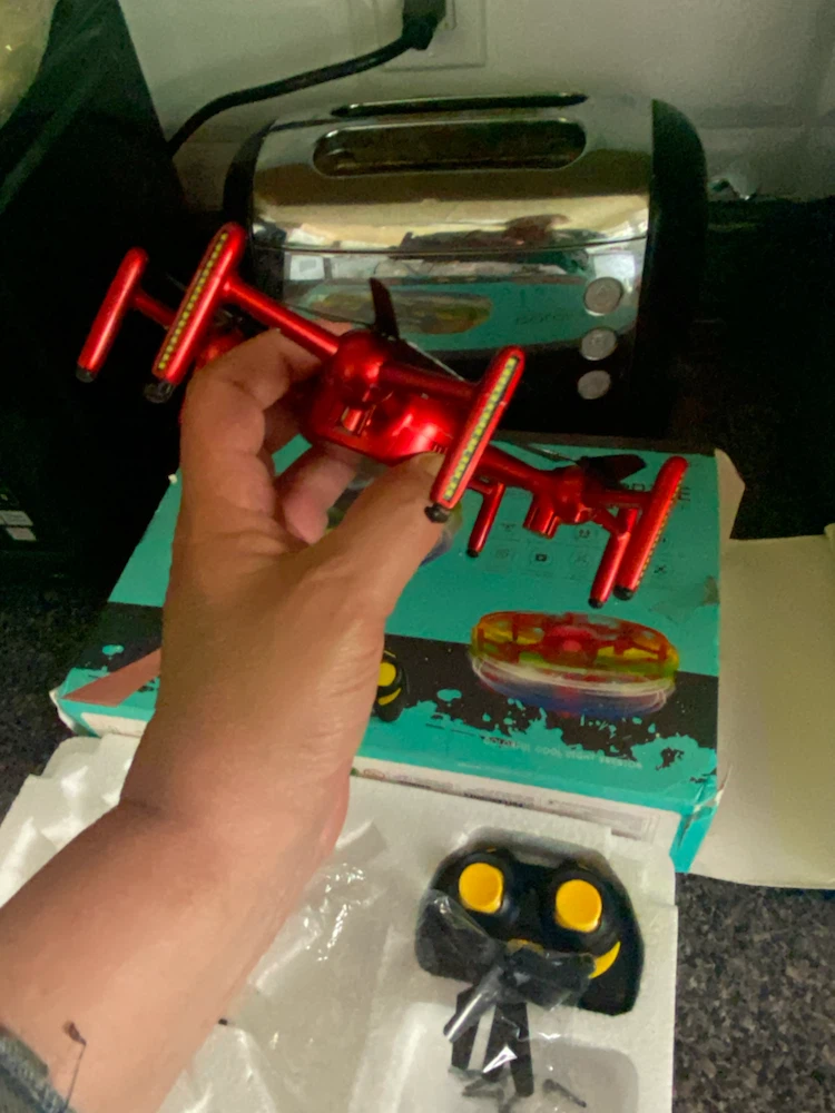 Color Sprite App Controlled Drone with Lights - photo 4