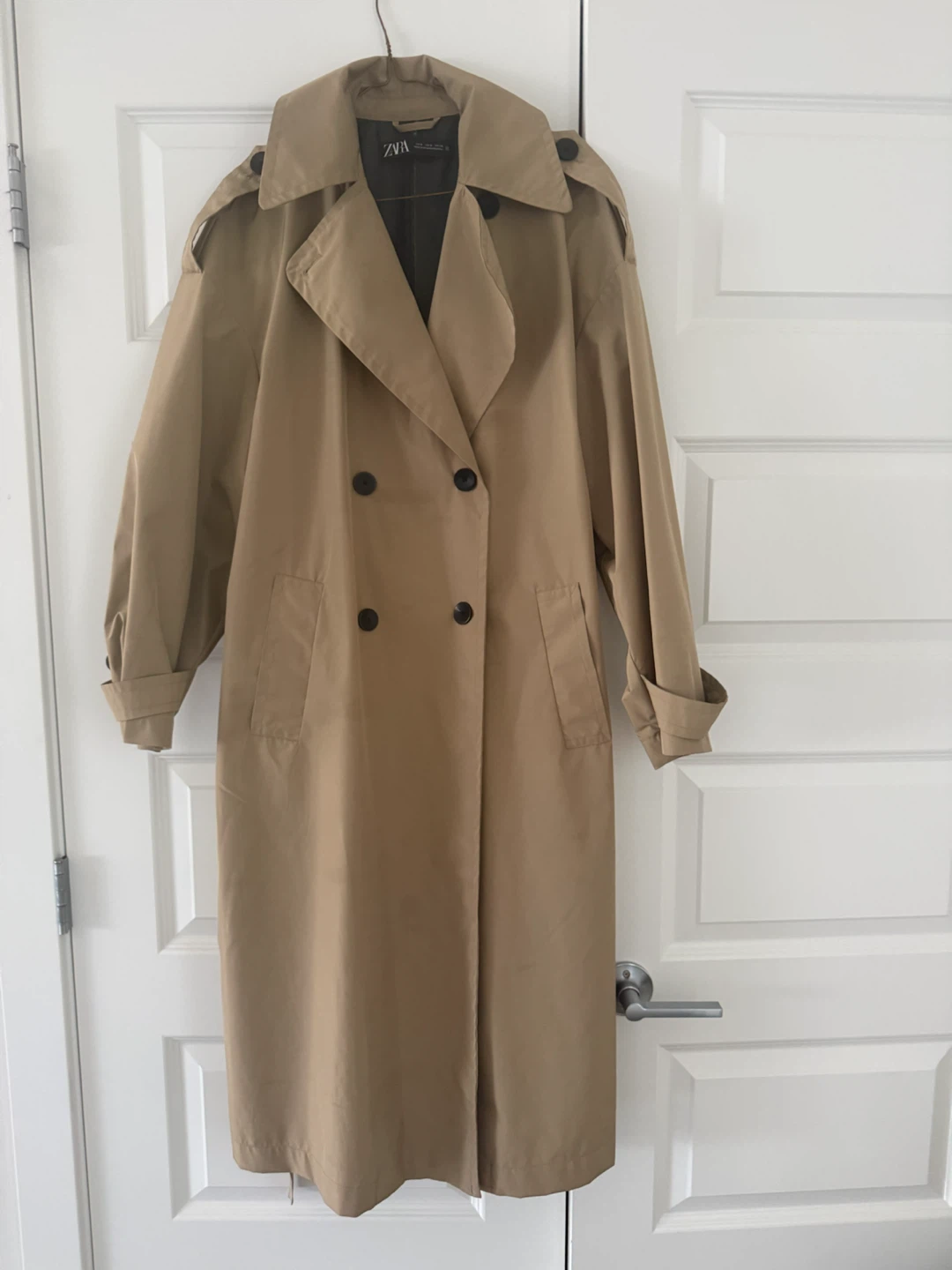Zara Trench Coat Size Small