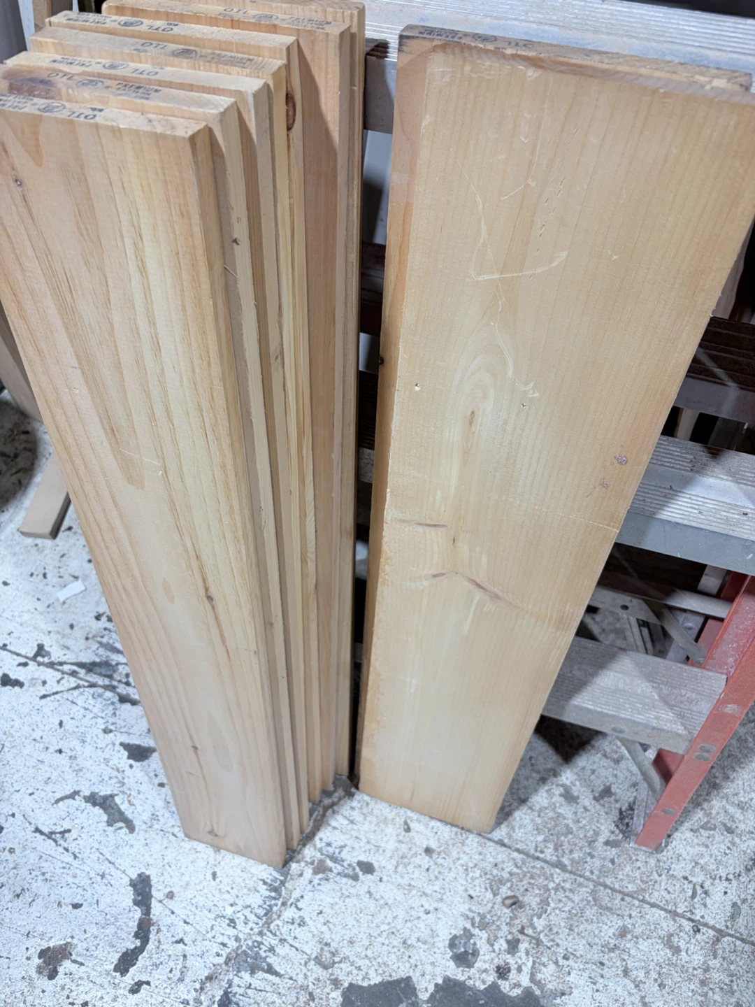 Solid pineWood Boards