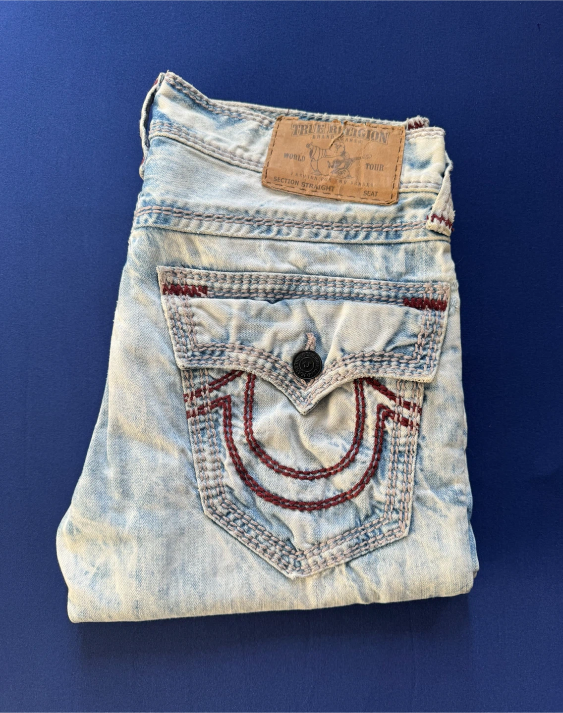 Men’s True Religion Jeans Mega T Ricky Relaxed Straight Fit
