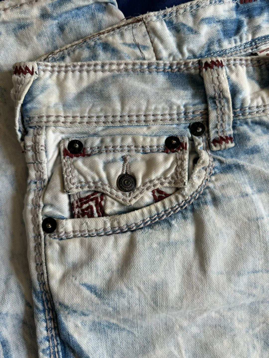 Men’s True Religion Jeans Mega T Ricky Relaxed Straight Fit - photo 2