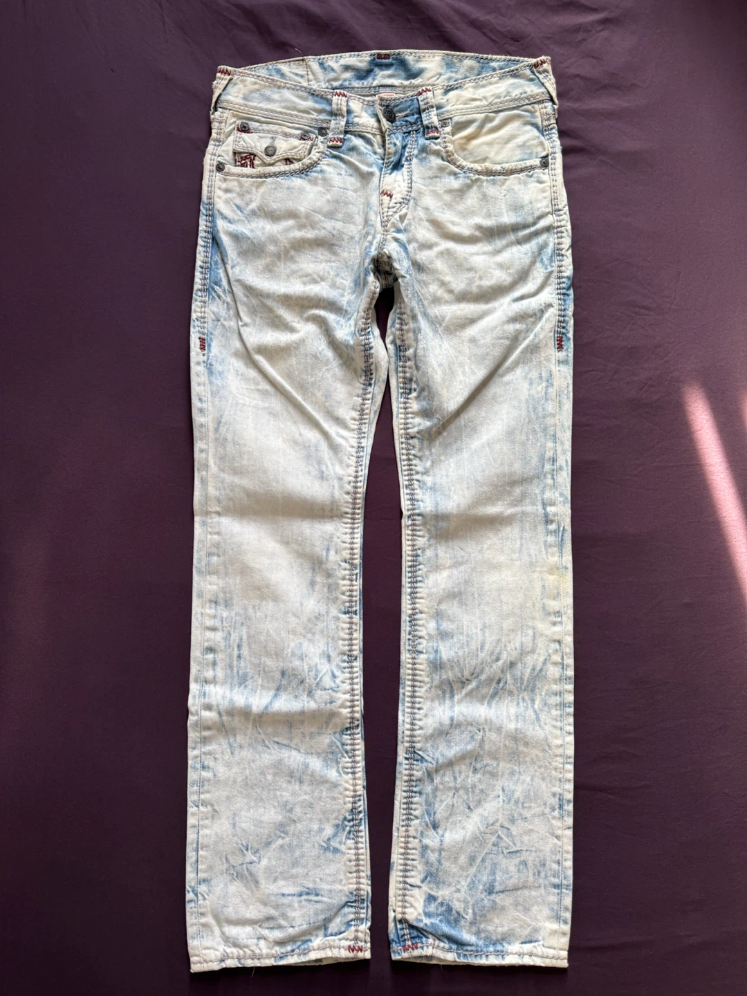 Men’s True Religion Jeans Mega T Ricky Relaxed Straight Fit - photo 3
