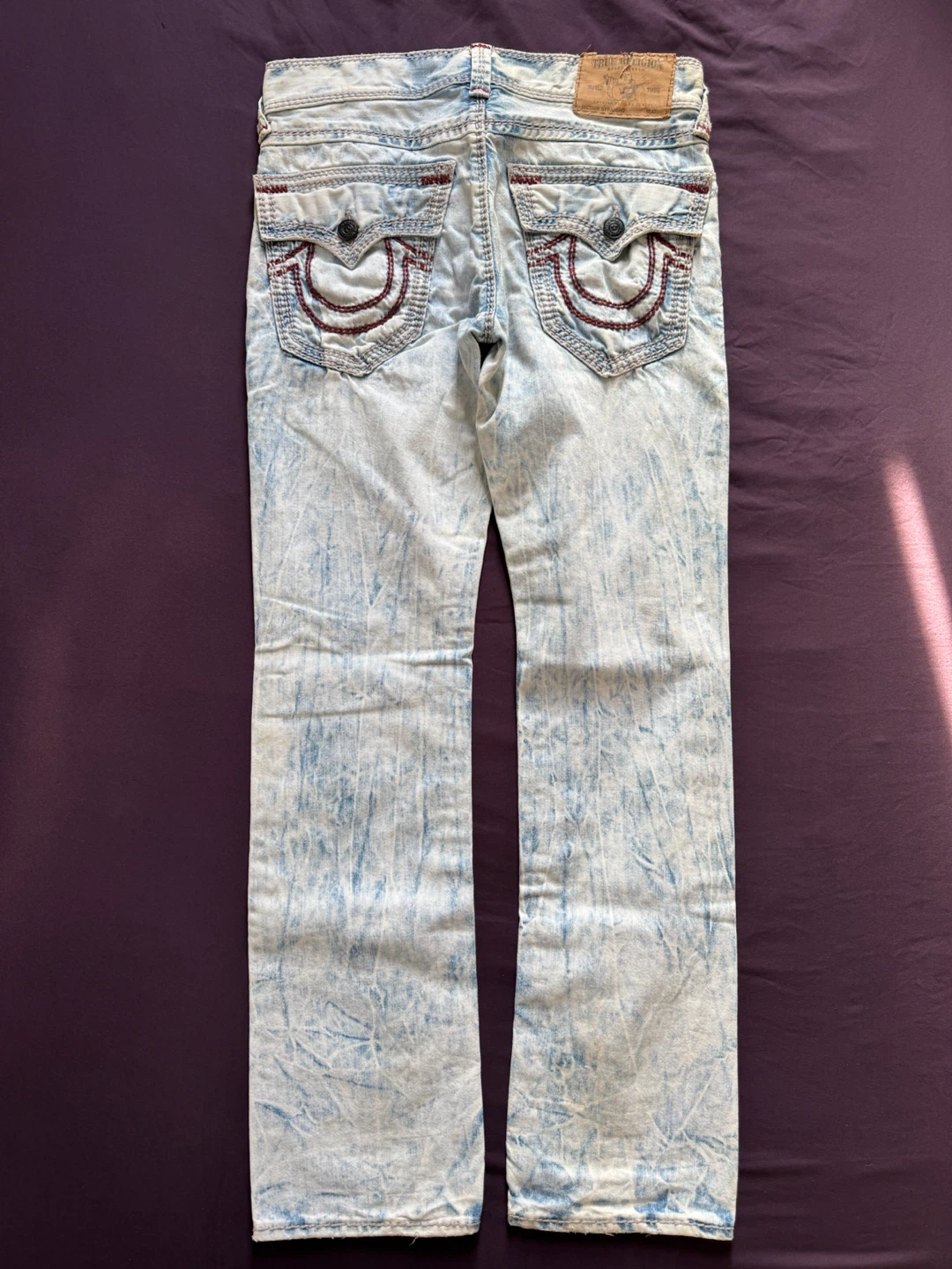 Men’s True Religion Jeans Mega T Ricky Relaxed Straight Fit - photo 4