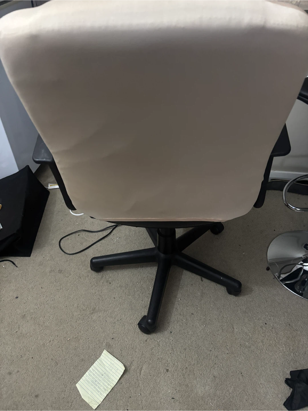 Office Chair with Patchwork Animal Print Seat - photo 2