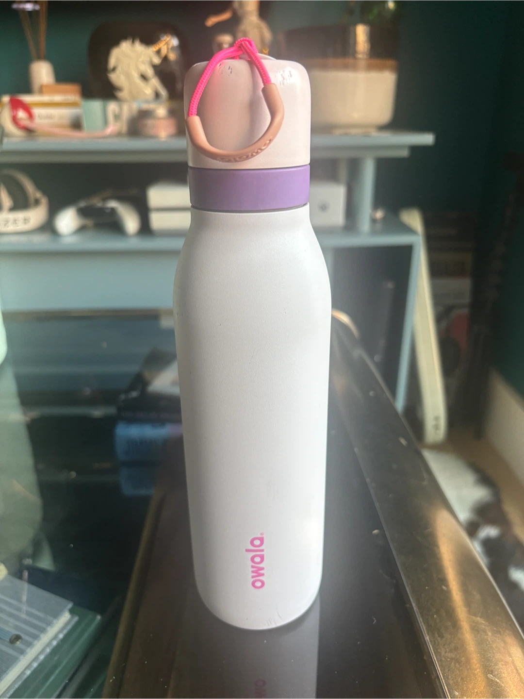 Owala White 18oz Water Bottle