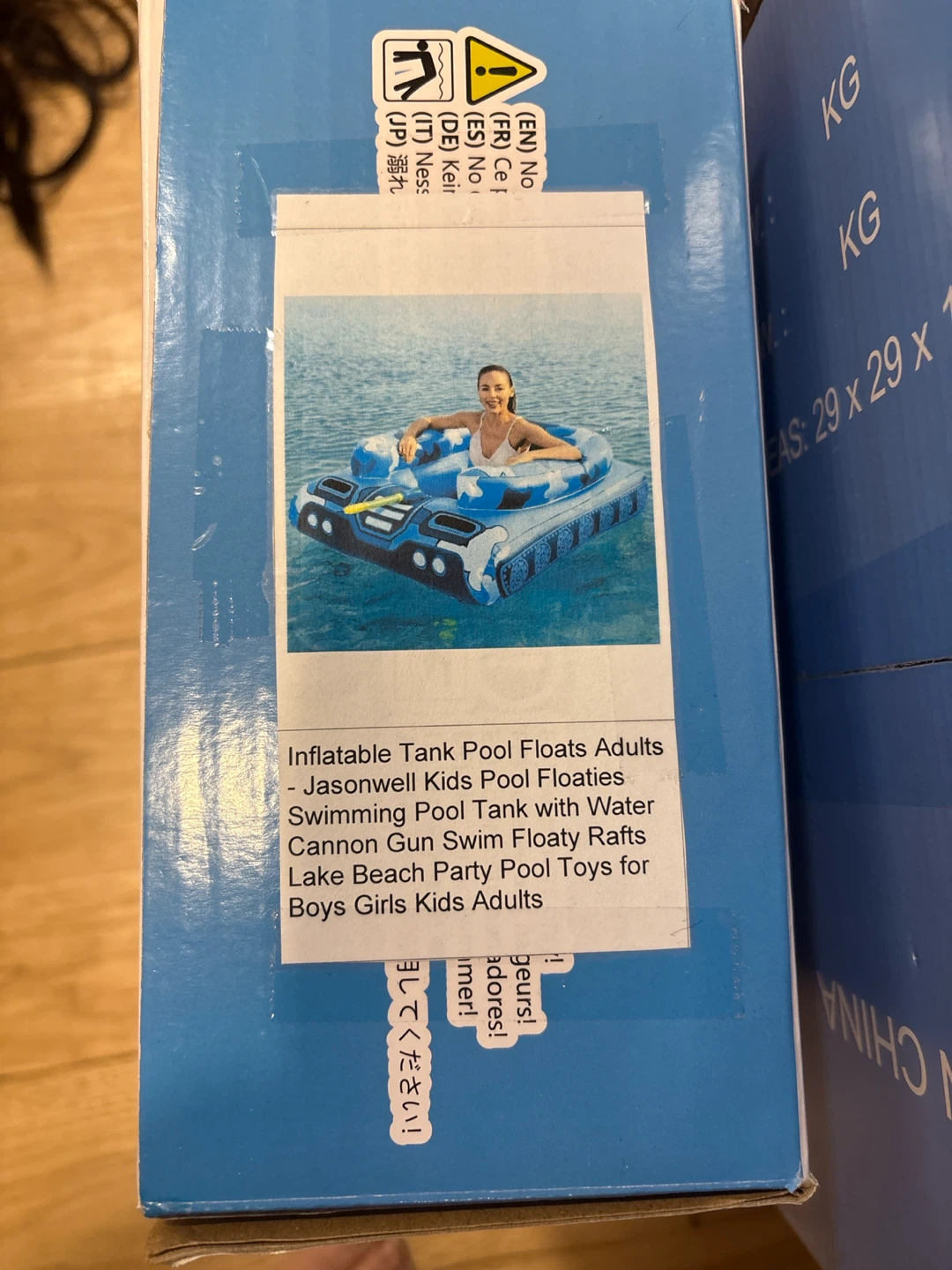 Jasonwell Inflatable Tank Pool Float for Adults & Kids - photo 2