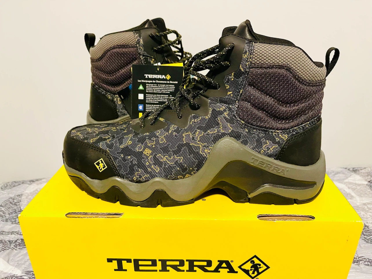 Terra EKG Mid Work Boots Mens Brandnew