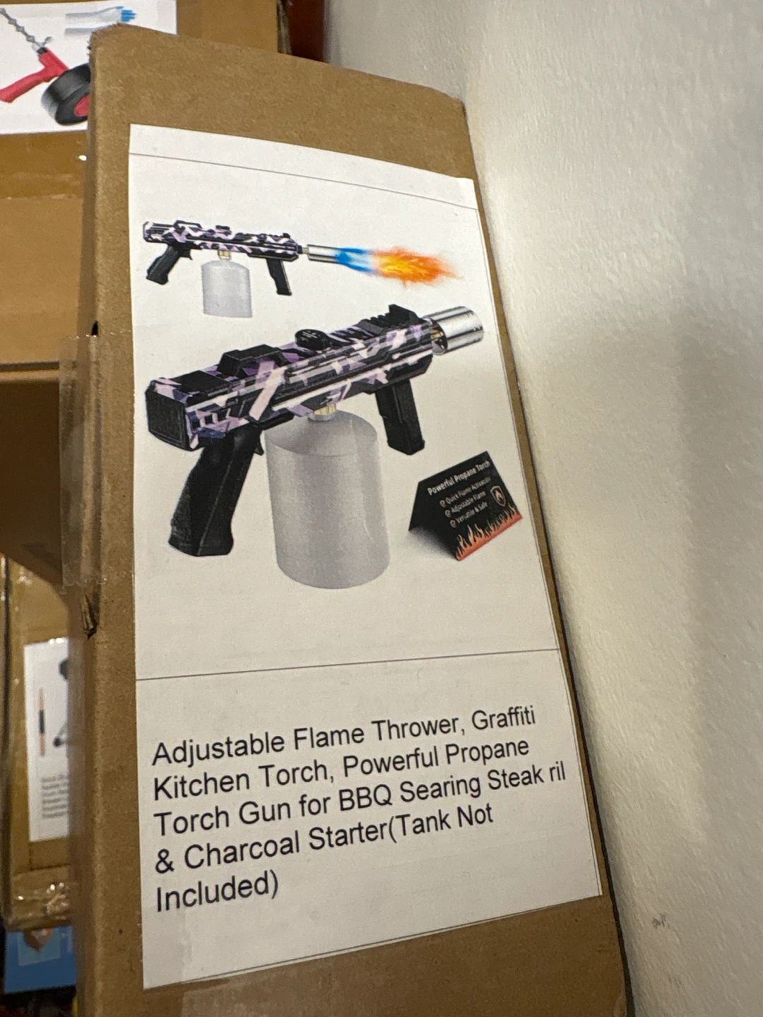 Adjustable Flame Kitchen Torch