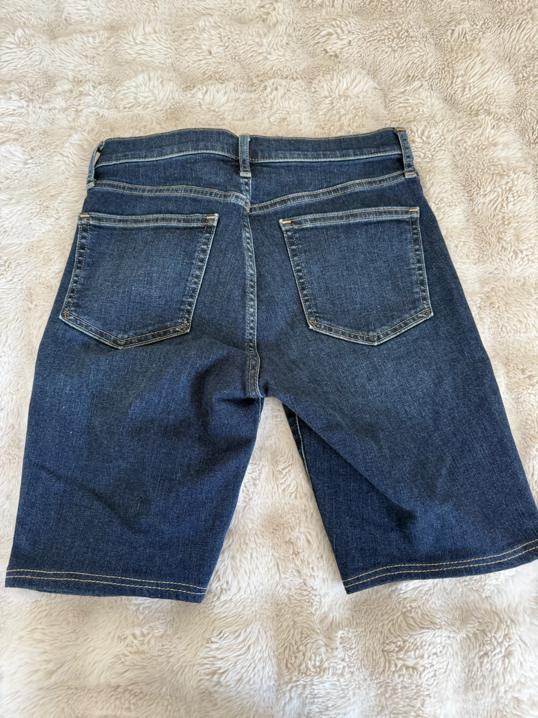GAP True Skinny High Rise Denim Shorts - photo 2