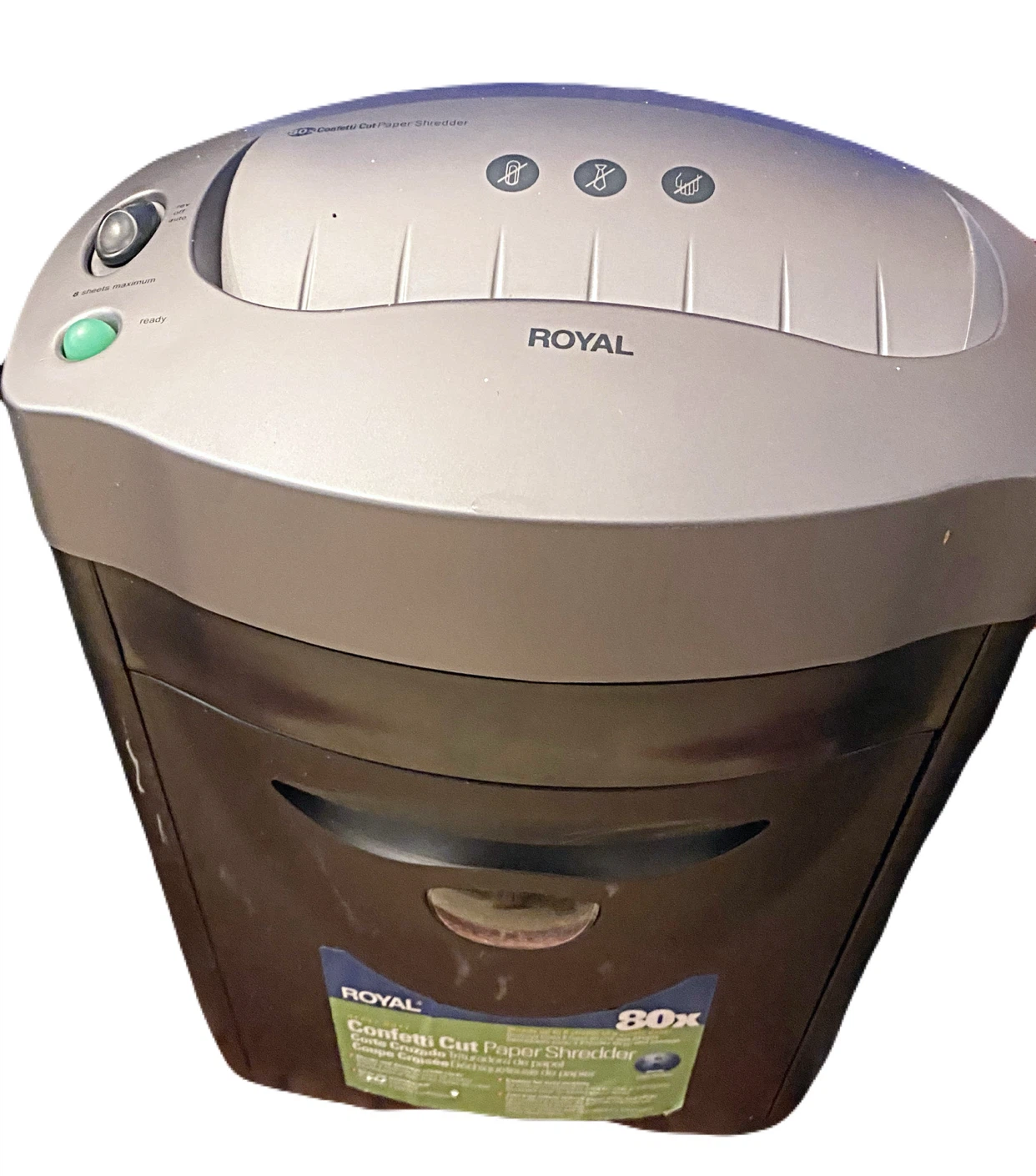 ROYAL 80x Confetti Cut Paper Shredder - photo 2