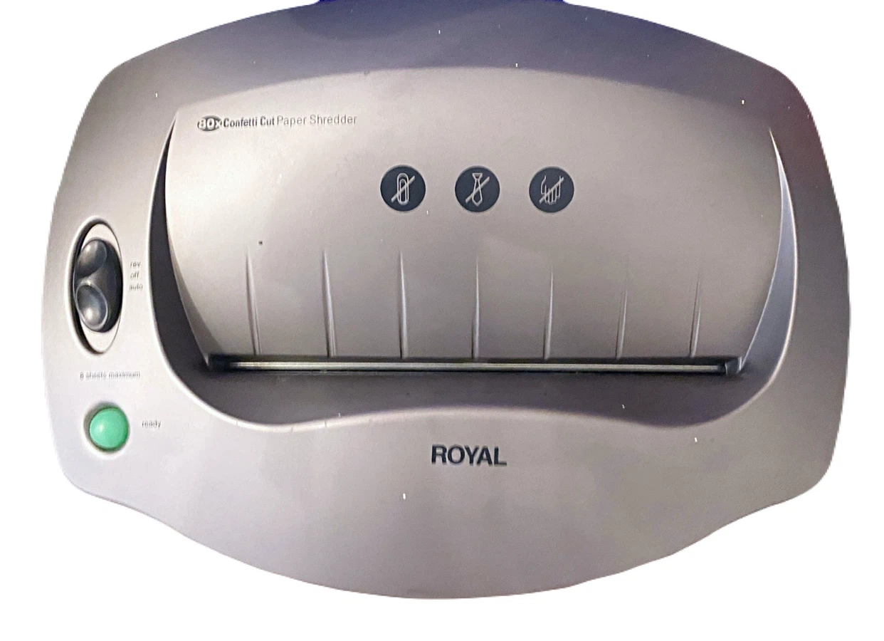 ROYAL 80x Confetti Cut Paper Shredder - photo 3