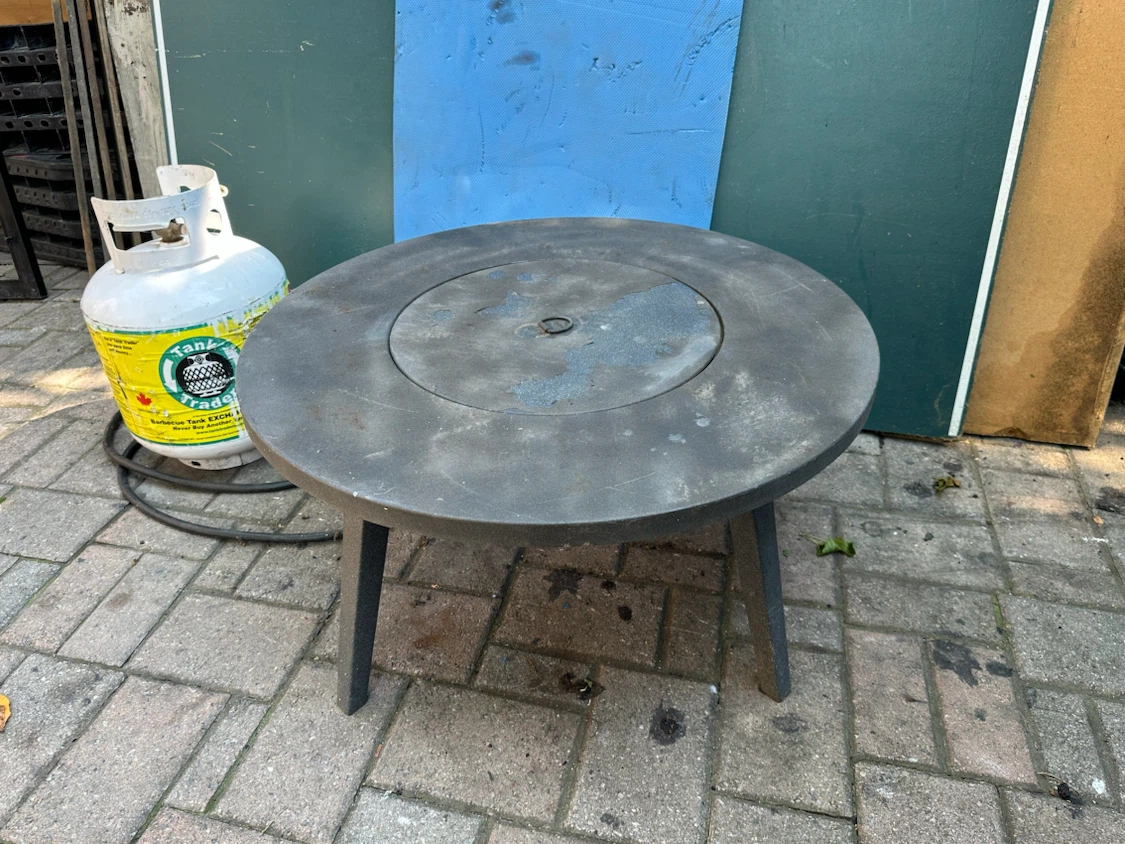 Round Propane Fire Pit Table - photo 3