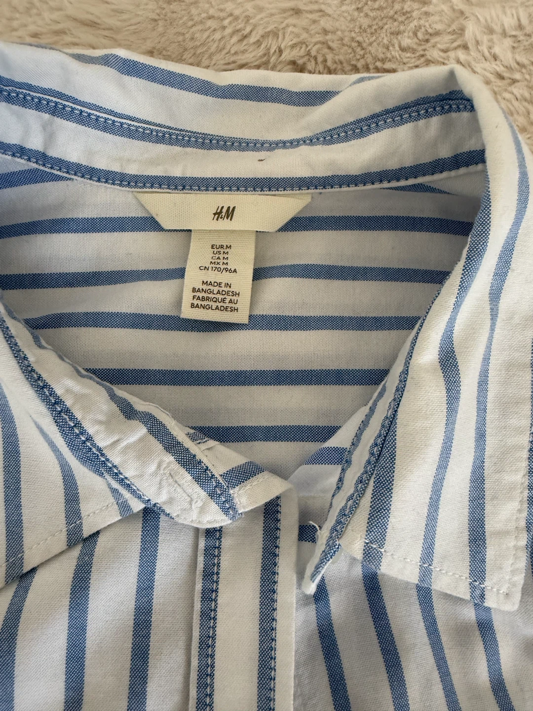 H&M Striped Button-Up Shirt - photo 3