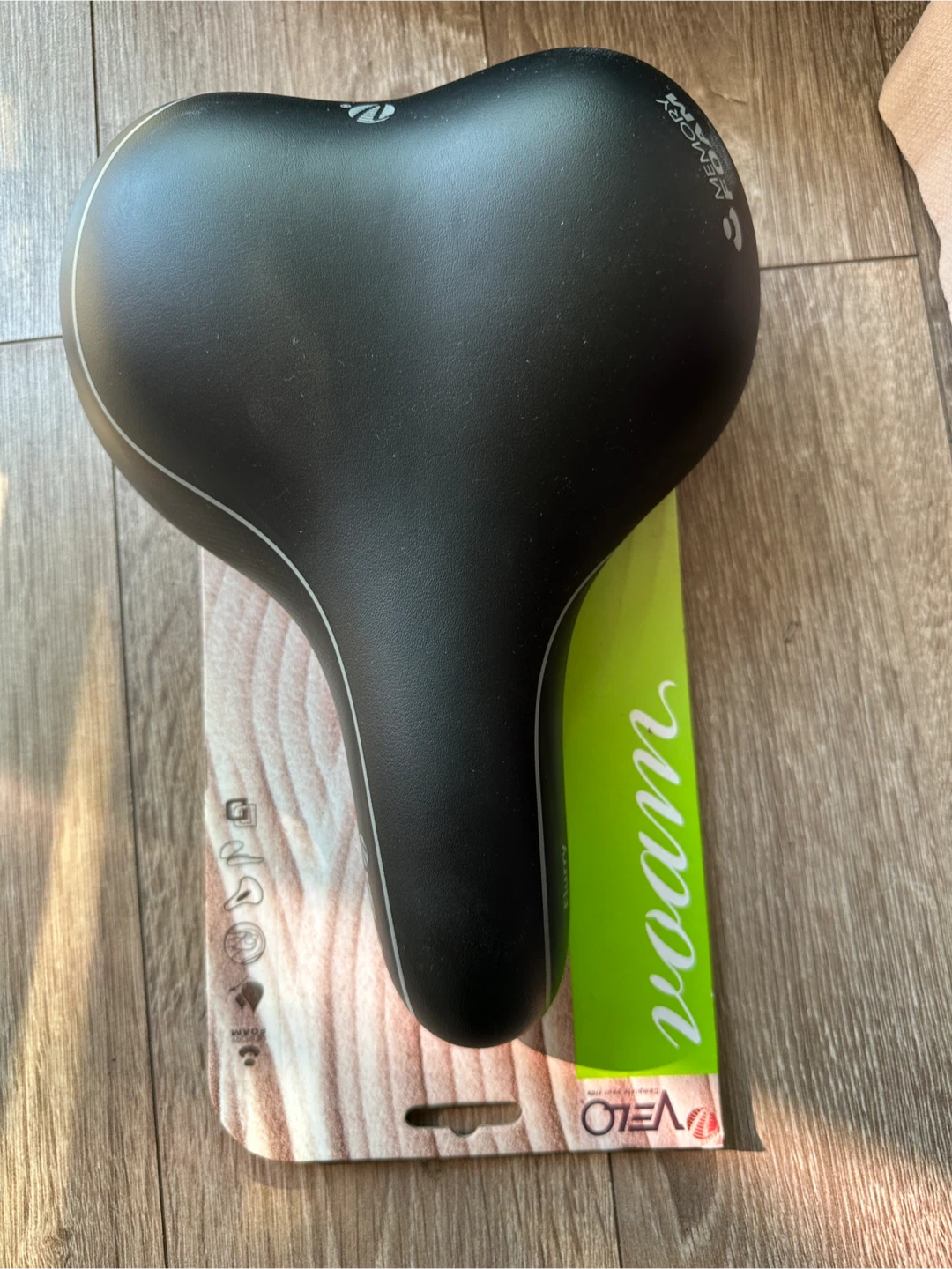 Velo Memory Foam Bicycle Seat