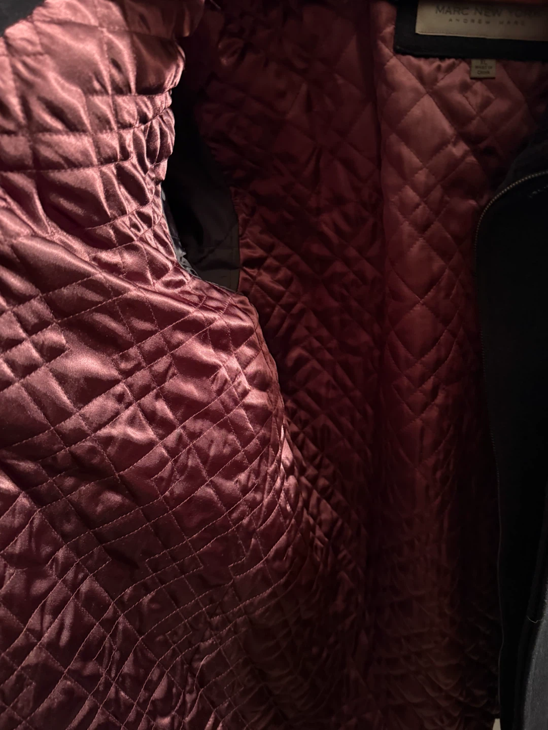 Marc New York Andrew Marc Quilted Lined Wool Blend Coat - photo 3