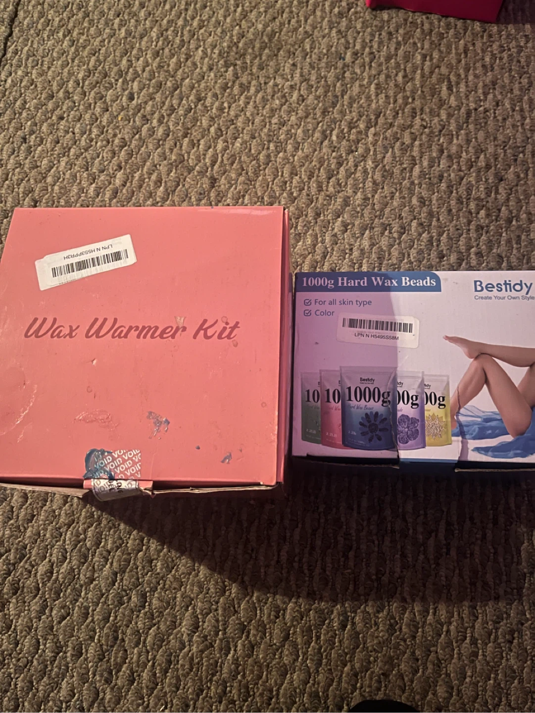 Bestidy Wax Warmer Kit with 1000g Hard Wax Beads - photo 2