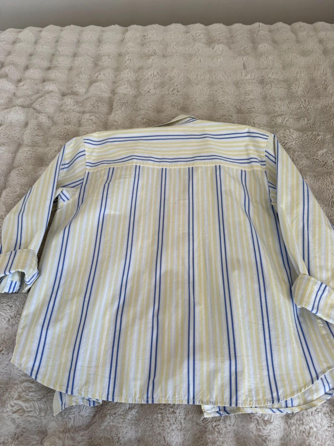 Wilfred Free Striped Button-Up Shirt - photo 2