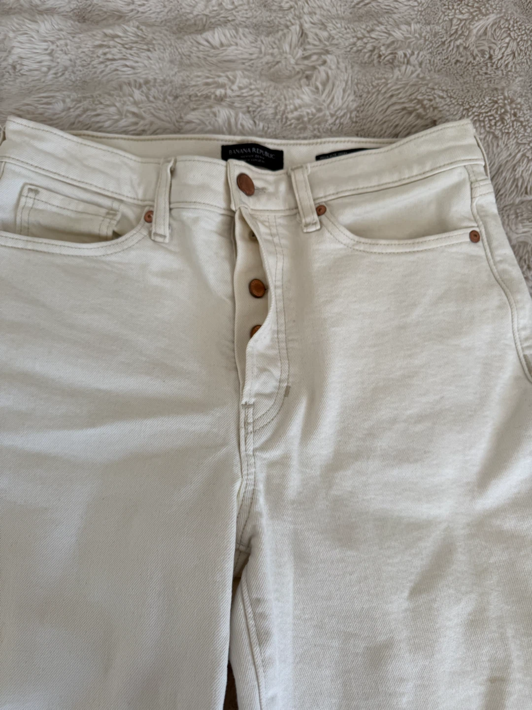Banana Republic High-Rise Denim Shorts - Size 28 - photo 3