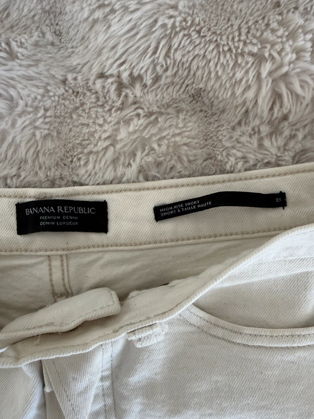 Banana Republic High-Rise Denim Shorts - Size 28 - photo 5