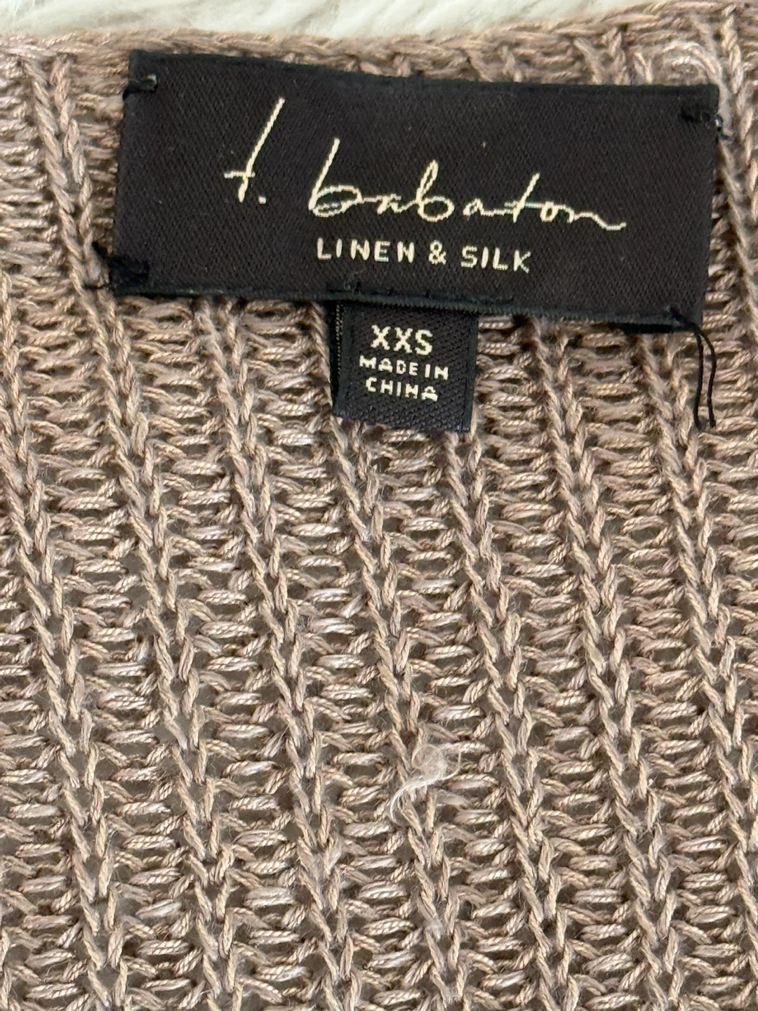 Babaton Linen & Silk V-Neck Sweater - photo 3