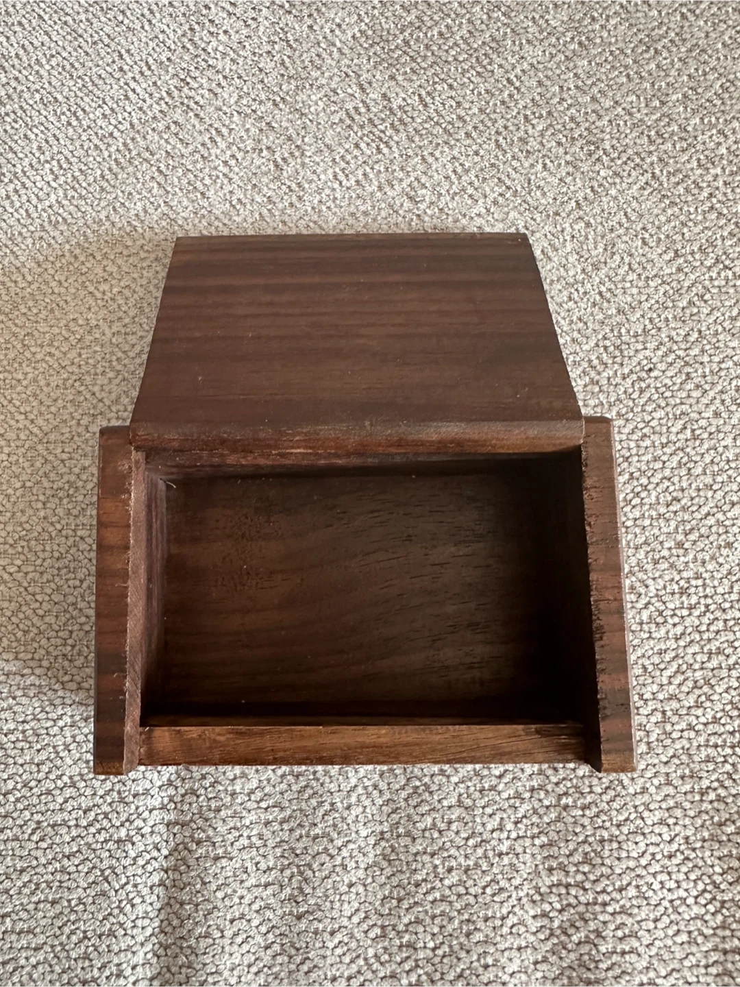 Carved Wooden Trinket Box - photo 2