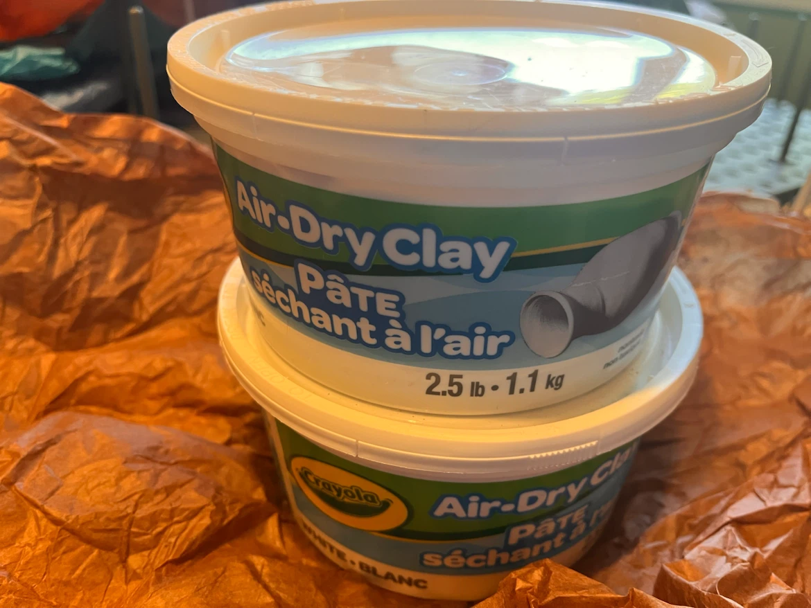 Air dry clay - new / unopened