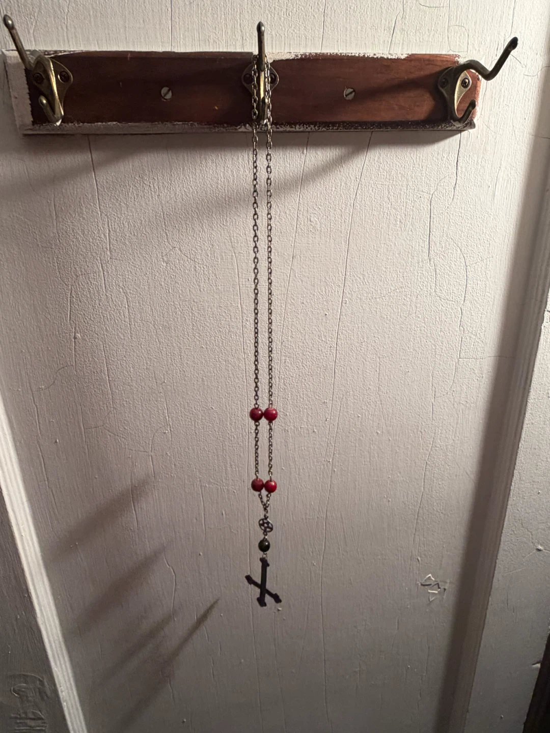 Pentagram and Inverted Cross Necklace