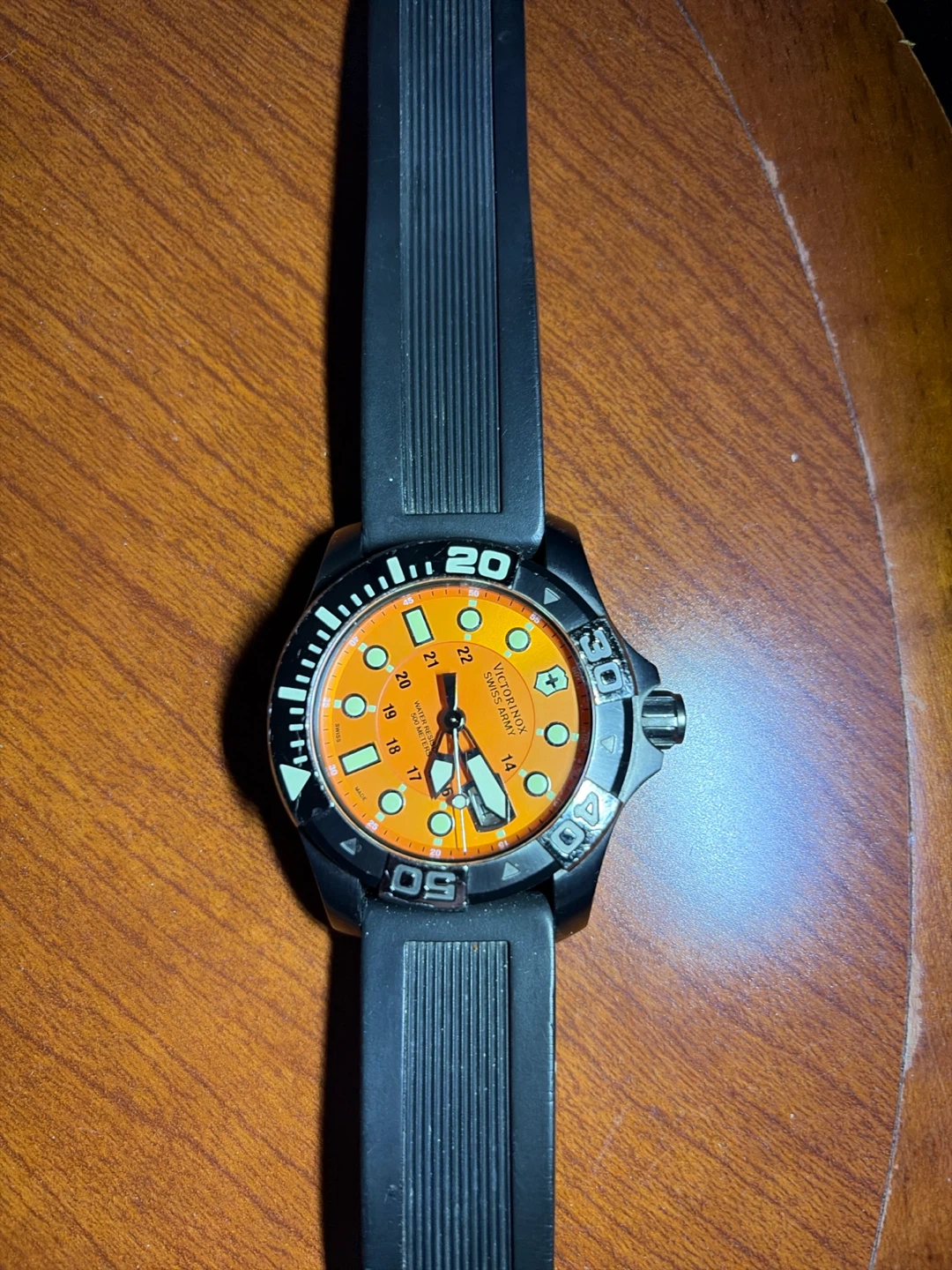 Victorinox Swiss Army Orange Dial Watch - photo 3