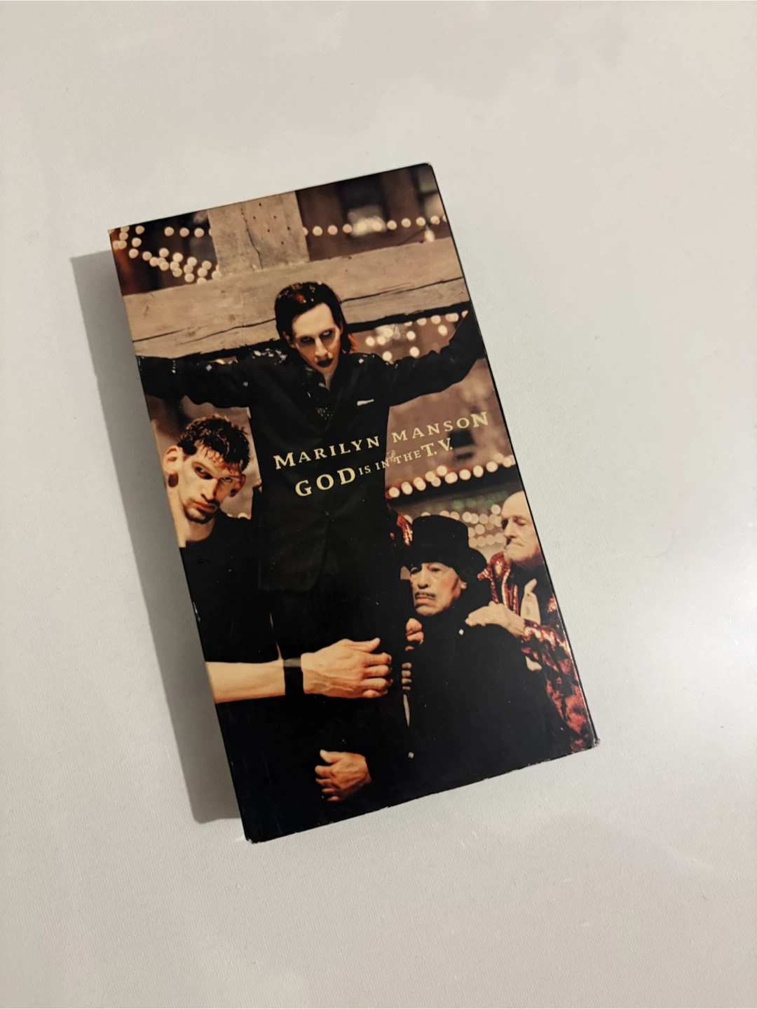 Vintage Marilyn Manson 1999 God is in the TV vhs tape