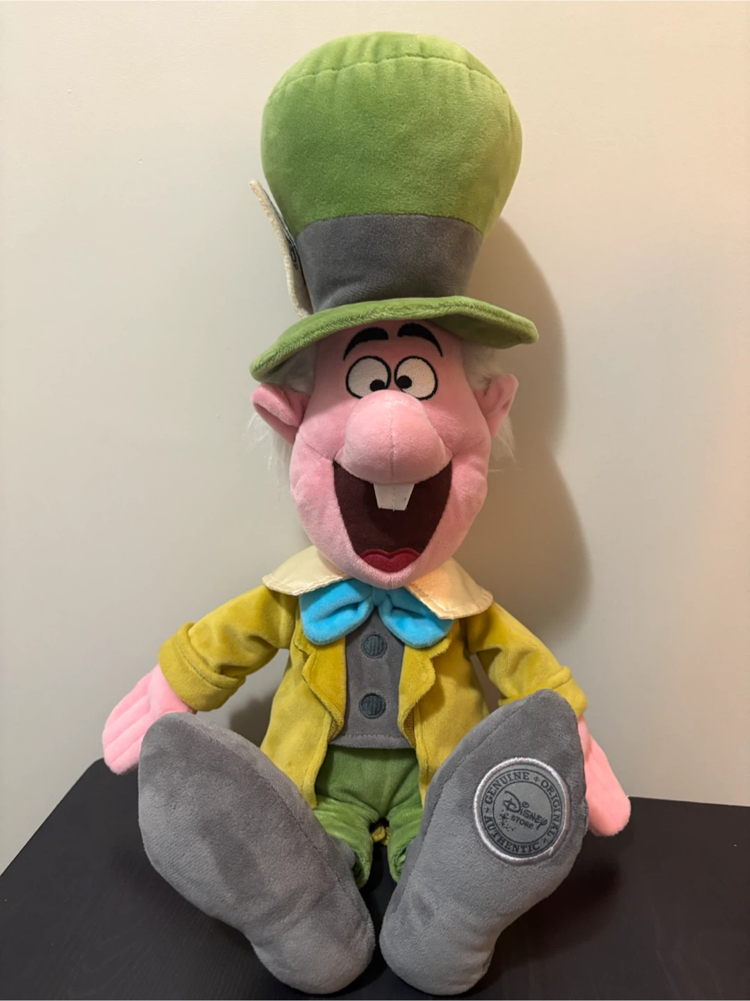 Rare Disney The Mad Hatter Plush