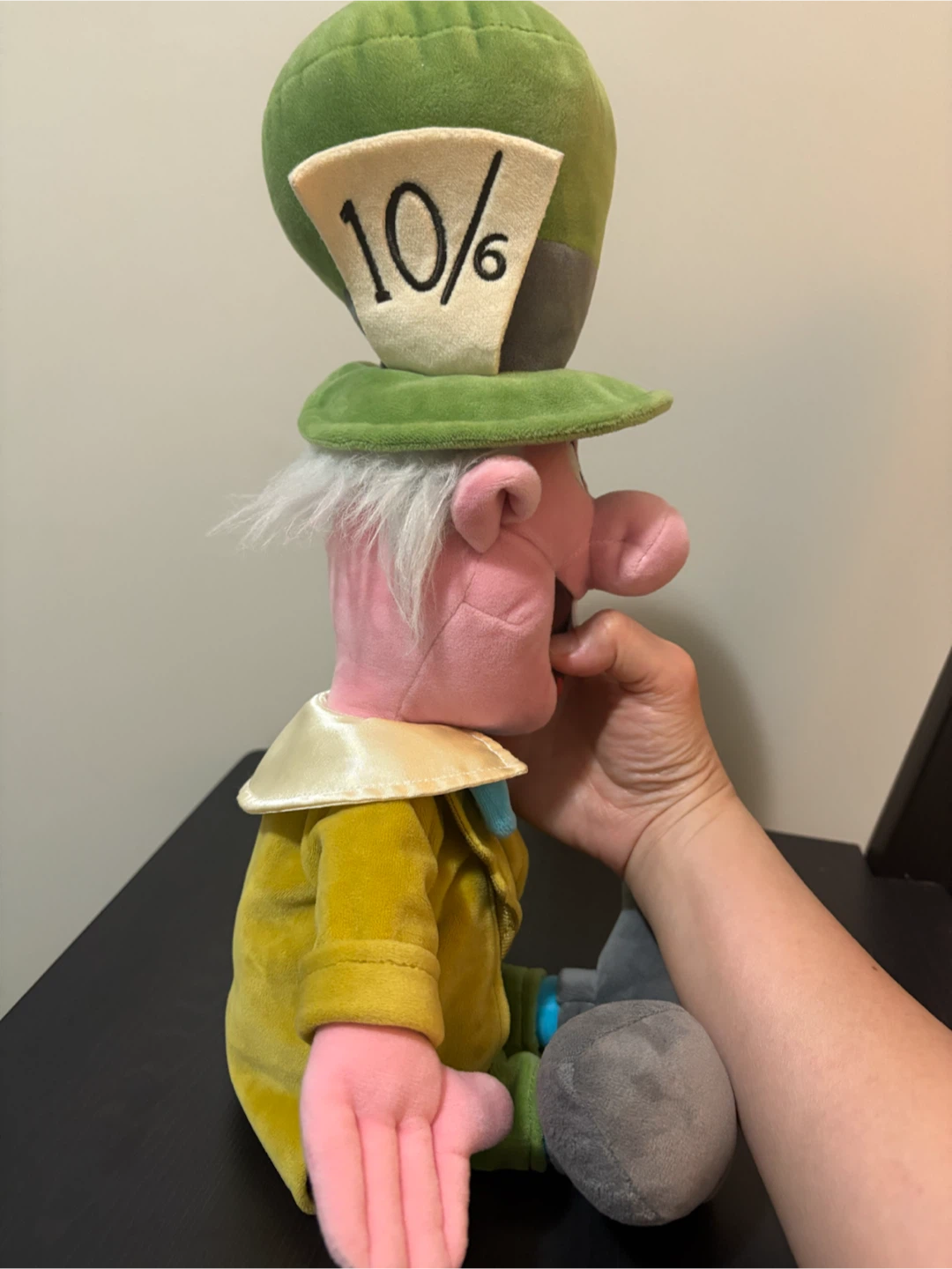 Rare Disney The Mad Hatter Plush - photo 3