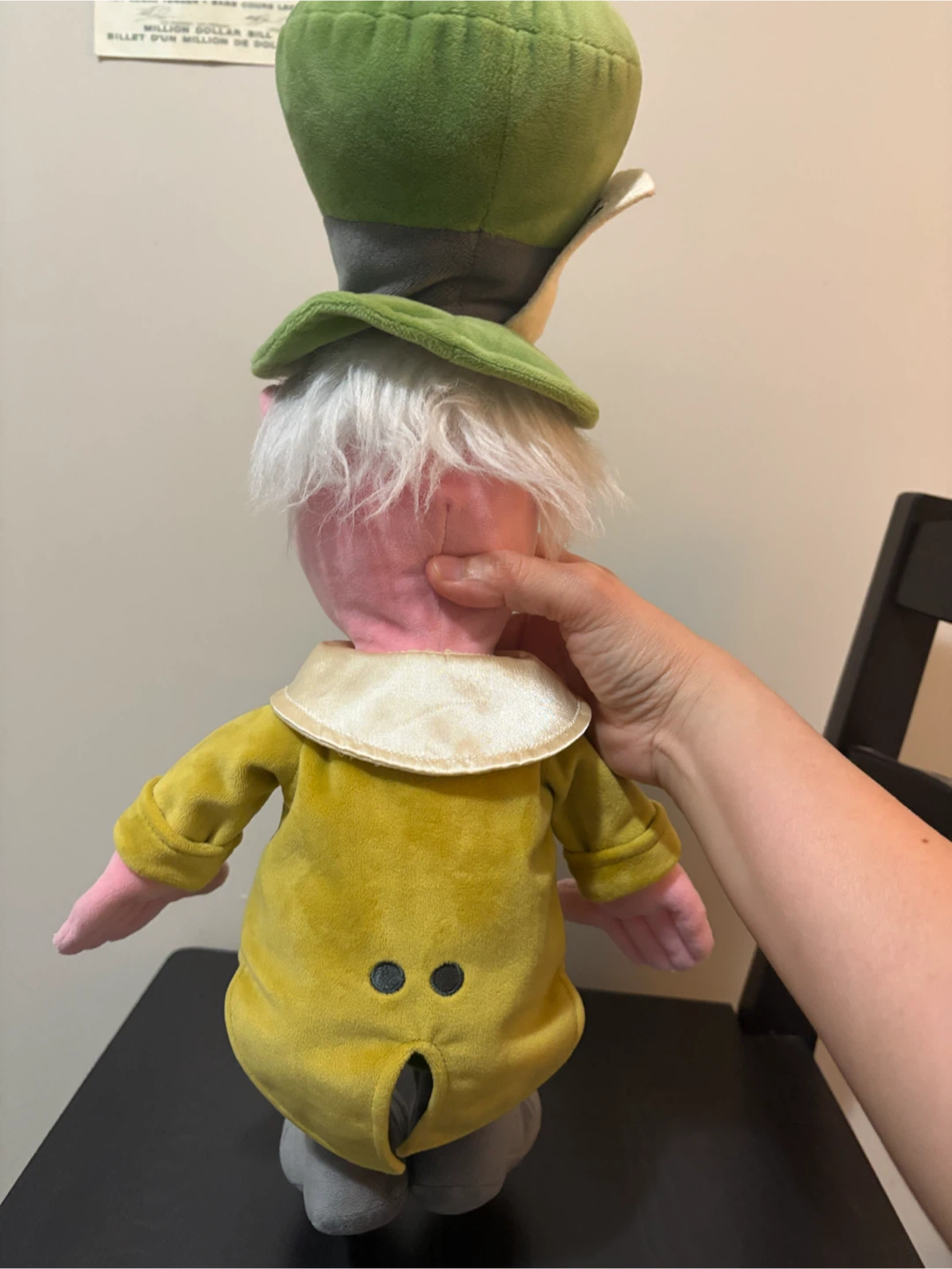 Rare Disney The Mad Hatter Plush - photo 5