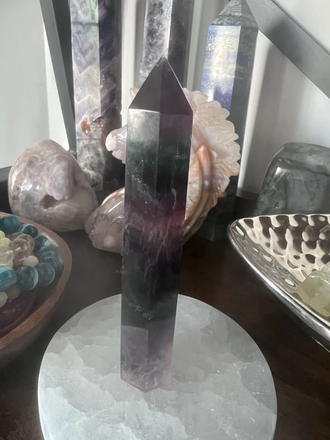 RAINBOW FLUORITE TOWER - photo 2