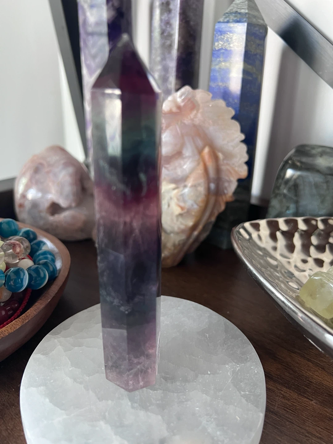 RAINBOW FLUORITE TOWER - photo 3