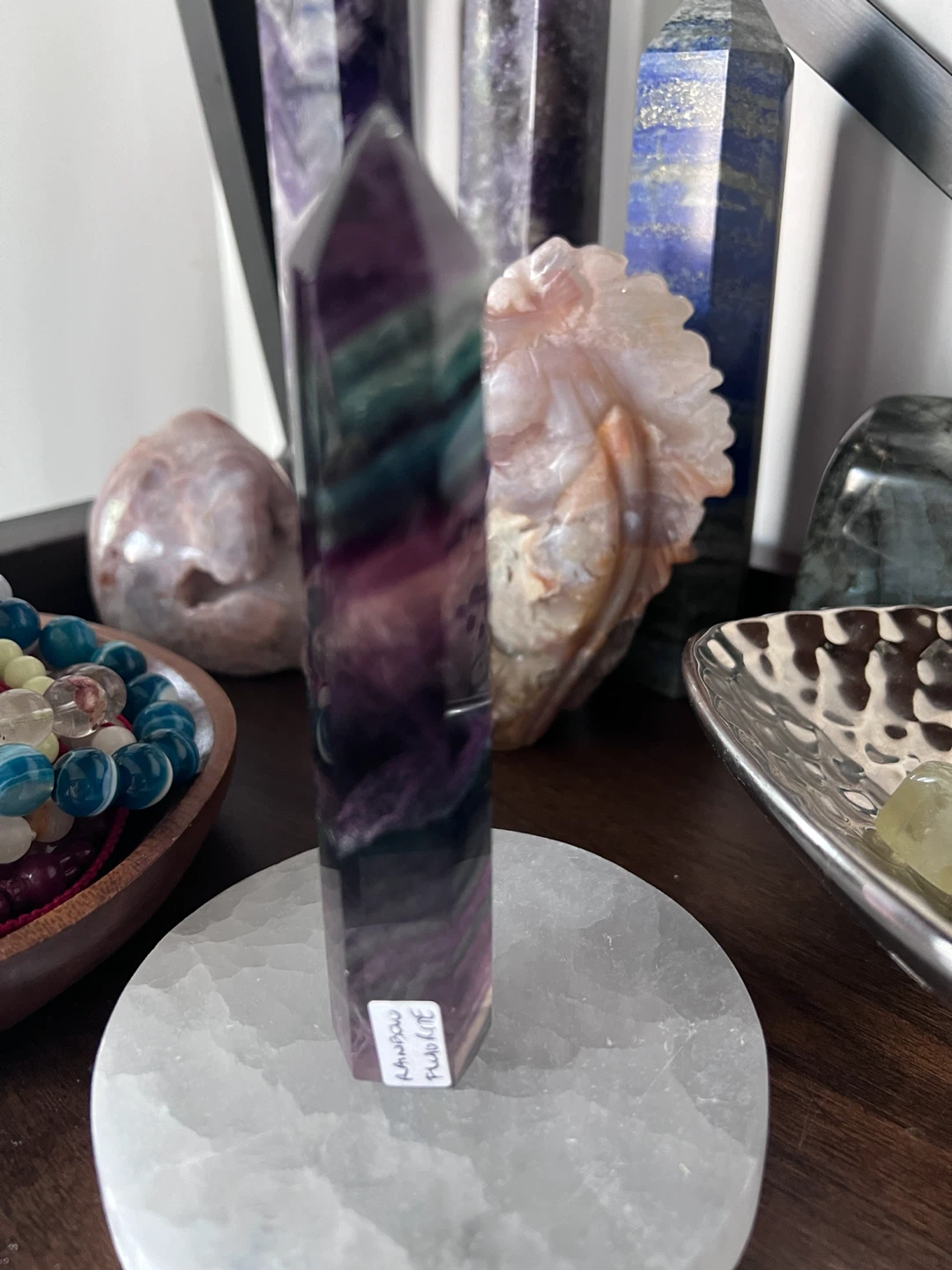 RAINBOW FLUORITE TOWER - photo 4