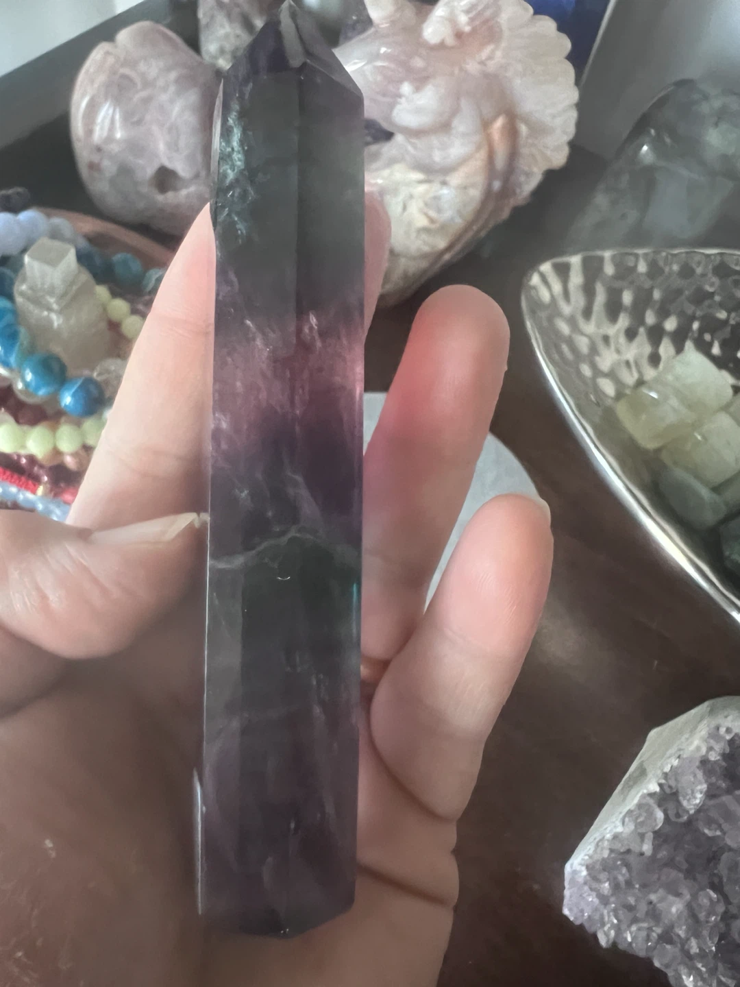 RAINBOW FLUORITE TOWER - photo 5