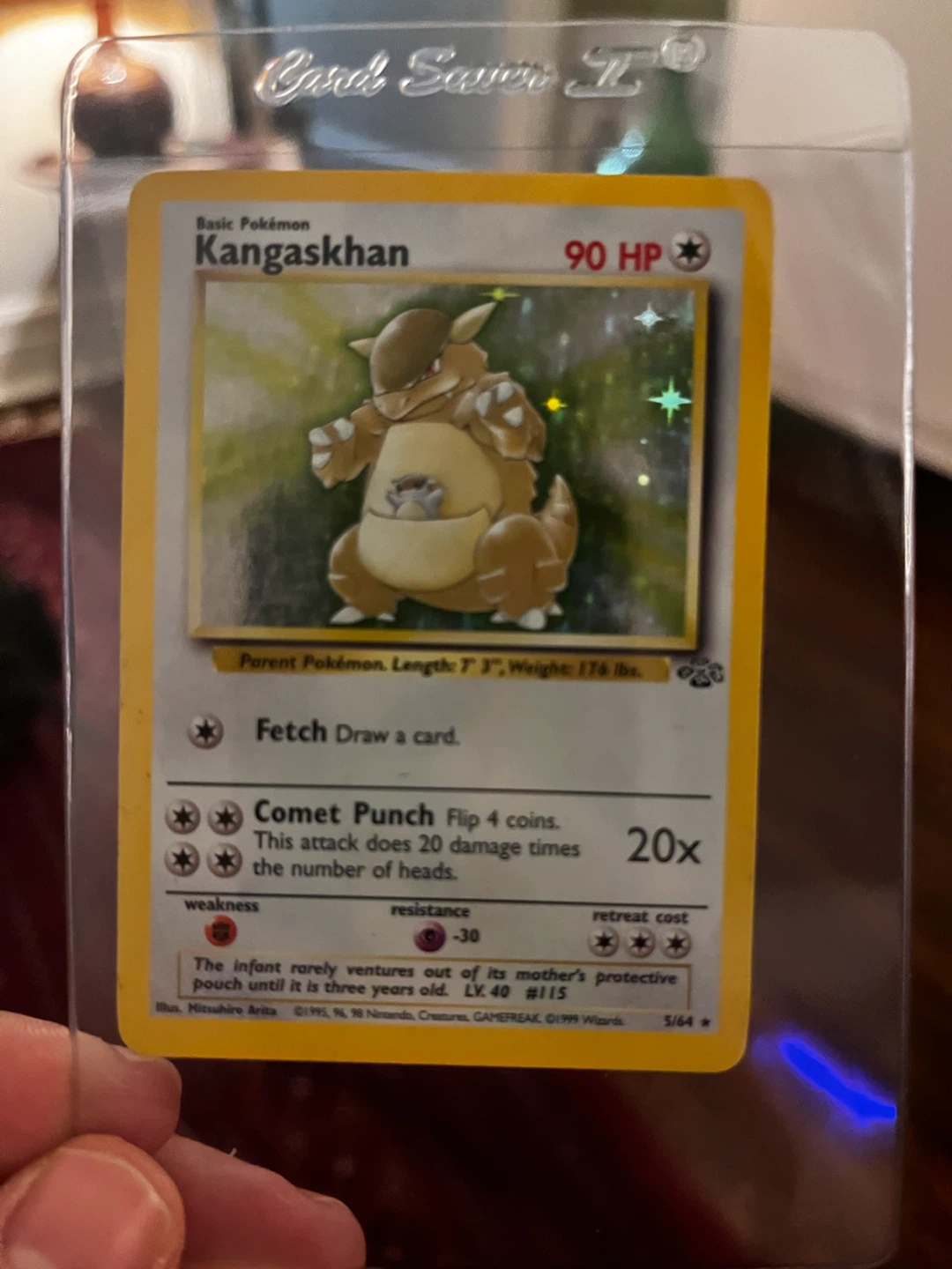 Pokémon Kangaskhan Trading Card