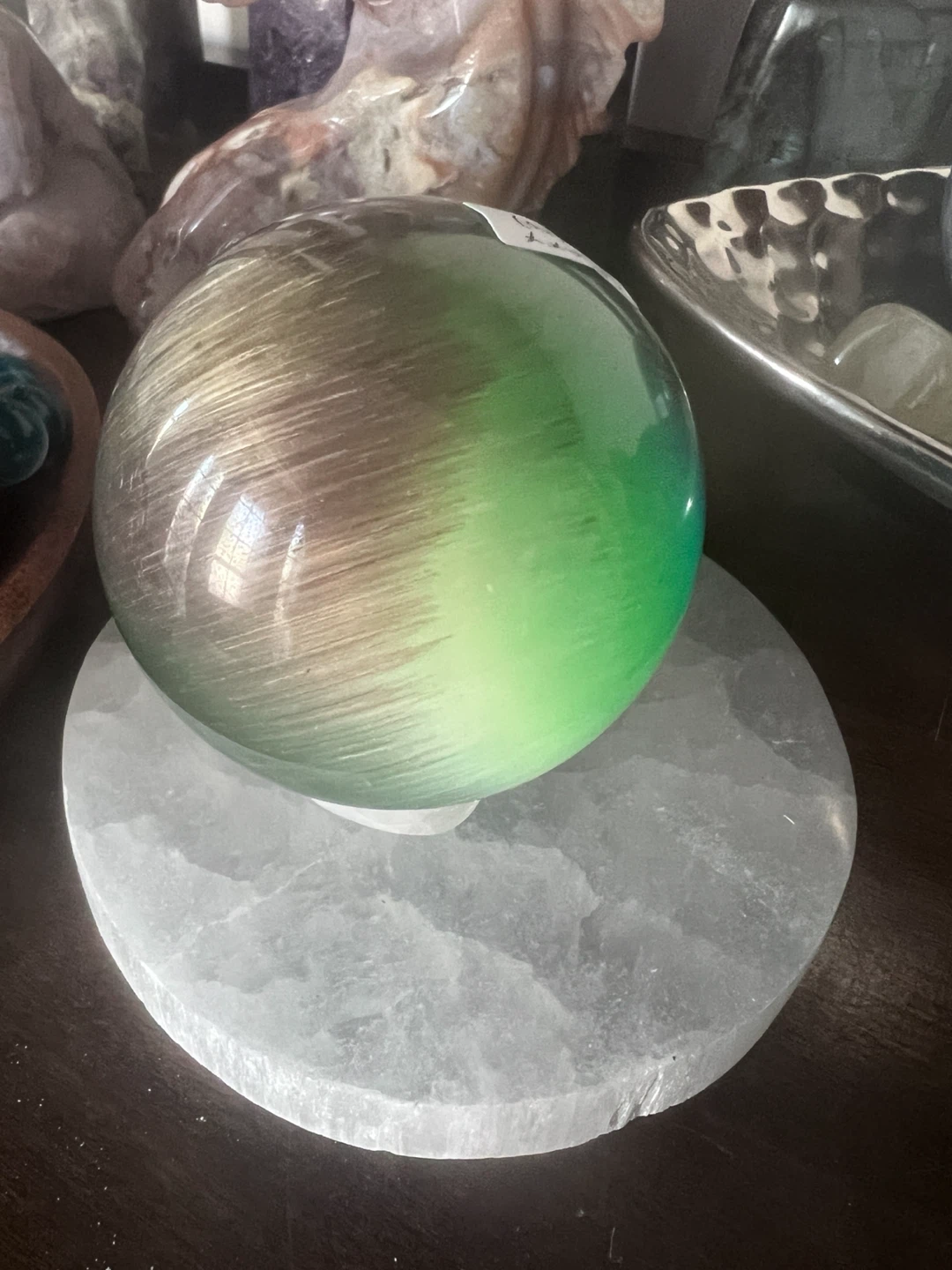 GALAXY TIGER EYE SPHERE - photo 4
